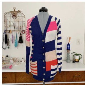 Marc by Marc Jacobs Color Block Cardigan Small